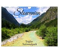 Calendar 2027 · US Version · Slovenia - Triglav National Park | Impressive pictures from Triglav National Park in Slovenia · 12" × 8" Landscape · CALVENDO Wall Calendar