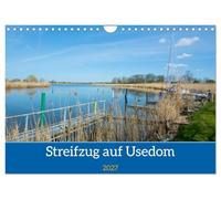 Calendar 2027 · US Version · Stroll on Usedom | Always discover something new on Usedom · There is something for everyone · 12" × 8" Landscape · CALVENDO Wall Calendar