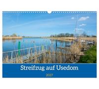 Calendar 2027 · US Version · Stroll on Usedom | Always discover something new on Usedom · There is something for everyone · 17" × 12" Landscape · CALVENDO Wall Calendar