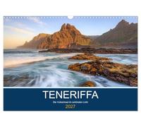 Calendar 2027 · US Version · Tenerife - The volcanic island in the most | beautiful light · Picture trip across the Canary Island · 17" × 12" Landscape · CALVENDO Wall Calendar