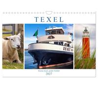 Calendar 2027 · US Version · Texel - Small island, great diversity | Photo impressions of the Dutch North Sea island Texel · 12" × 8" Landscape · CALVENDO Wall Calendar