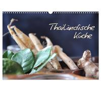 Calendar 2027 · US Version · Thai cuisine | a must during every stay in Thailand · the visit of a Thai cooking school · 17" × 12" Landscape · CALVENDO Wall Calendar