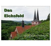 Calendar 2027 · US Version · The Eichsfeld - idyllic, historic, beautiful | Mountains, monasteries, rivers, half-timbered road · there is much to… · 17" × 12" Landscape · CALVENDO Wall Calendar
