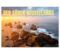 Calendar 2027 · US Version · The south of New Zealand: mountains, lakes and | beautiful coasts · New Zealand's South Island offers great contrasts between… · 12" × 8" Landscape · CALVENDO Wall Calendar