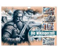 Calendar 2027 · US Version · The Viking Age - heroes, kings and discoveries | The age of the Vikings in great battles and conquests · 12" × 8" Landscape · CALVENDO Wall Calendar