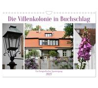 Calendar 2027 · US Version · The villa colony in Buchschlag | The villa colony as a whole is a protected cultural monument · 12" × 8" Landscape · CALVENDO Wall Calendar