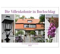 Calendar 2027 · US Version · The villa colony in Buchschlag | The villa colony as a whole is a protected cultural monument · 17" × 12" Landscape · CALVENDO Wall Calendar