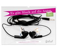 Calendar 2027 · US Version · There is music on the eyes | Small figures that are otherwise only found in the model world dare to take… · 17" × 12" Landscape · CALVENDO Wall Calendar