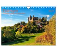 Calendar 2027 · US Version · Thuringia State in the center of Germany | Extensive forests, castles and medieval towns characterize the state · 12" × 8" Landscape · CALVENDO Wall Calendar