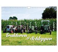 Calendar 2027 · US Version · Tractors and tractors | Old tractors · 12" × 8" Landscape · CALVENDO Wall Calendar