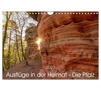 Calendar 2027 · US Version · Trips in the homeland - The Palatinate | The magnificent landscape of the Palatinate through the seasons · 12" × 8" Landscape · CALVENDO Wall Calendar