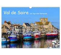 Calendar 2027 · US Version · Val de Saire - a day in Normandy | Enchanting countryside and small romantic towns · 17" × 12" Landscape · CALVENDO Wall Calendar