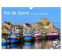 Calendar 2027 · US Version · Val de Saire - a day in Normandy | Enchanting countryside and small romantic towns · 12" × 8" Landscape · CALVENDO Wall Calendar