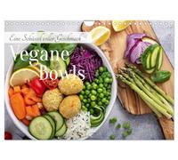 Calendar 2027 · US Version · Vegan bowls - a bowl full of flavor | Vegan bowls are a feast for the eyes and the palate · 12" × 8" Landscape · CALVENDO Wall Calendar