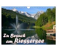 Calendar 2027 · US Version · Visiting the Riessersee | Nestled in a breathtaking mountain landscape, this idyllic lake lies above the… · 12" × 8" Landscape · CALVENDO Wall Calendar