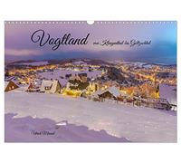 Calendar 2027 · US Version · Vogtland - from Klingenthal to Göltzschtal | I will take you on a journey through the Vogtland region, from Klingenthal… · 17" × 12" Landscape · CALVENDO Wall Calendar