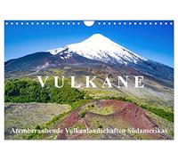 Calendar 2027 · US Version · VULCANES: Breathtaking volcanic landscapes of | South America · Impressive volcanoes, geysers, lagoons · 12" × 8" Landscape · CALVENDO Wall Calendar