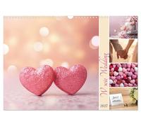 Calendar 2027 · US Version · W for Wedding | Like a dream from the Arabian Nights · 17" × 12" Landscape · CALVENDO Wall Calendar