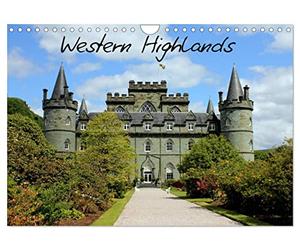 Calendar 2027 · US Version · Western Highlands - Schottland | The Scottish Highlands, nature and history, the land of castles and lochs · 12" × 8" Landscape · CALVENDO Wall Calendar