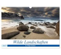 Calendar 2027 · US Version · Wild landscapes | A journey via Austria to Norway and Iceland · 17" × 12" Landscape · CALVENDO Wall Calendar