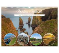Calendar 2027 · US Version · Wild Shetland, the Viking Islands at the edge | of the world · A photo year in the far north of the wild Shetland Islands · 17" × 12" Landscape · CALVENDO Wall Calendar