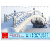 Calendar 2027 · US Version · Winter magic - north wind and snow flurries | Experience the poetry of winter · every day anew · 12" × 8" Landscape · CALVENDO Wall Calendar