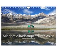 Calendar 2027 · US Version · With the four-wheel camper through Asia | An adventure road trip with a homemade camper on Hippie Trail and Silk Road… · 12" × 8" Landscape · CALVENDO Wall Calendar