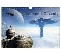 Calendar 2027 · US Version · Wonder world future | A visually stunning journey into the future and to alien worlds · A feast for… · 12" × 8" Landscape · CALVENDO Wall Calendar