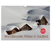 Calendar 2027 · US Version · Wonderful places in South Tyrol | You will see unique beautiful landscape pictures from South Tyrol · 17" × 12" Landscape · CALVENDO Wall Calendar