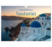 Calendar 2027 · US Version · Wonderful Santorini - Matteo Colombo | Colors and emotions from Santorini · 12" × 8" Landscape · CALVENDO Wall Calendar