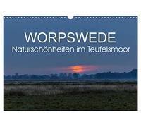 Calendar 2027 · US Version · Worpswede - Natural beauties in the Devil's | Moor · Light flooded photos of the landscape around Worpswede in Teufelsmoor · 17" × 12" Landscape · CALVENDO Wall Calendar