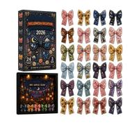 Calendar Countdown Halloween 24 Days Luminous 2D | Home Door Decoration to Celebrate Halloween and Place on Window Door Wall Fireplace and