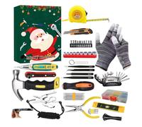 Calendar for Christmas Countdown, Festive Winter Holidays Advent - Repair Tools for the Christmas Countdown Calendar - For Adults Families Friends Dads Him Dad Men
