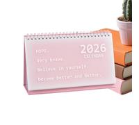 Calendar for the Desk 2026, Monthly Planner for Decoration and Organisation, Calendar and Planner for the Desktop, for Teachers, Classrooms, Offices, Family, Refrigerator, Home, Work, Children