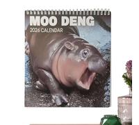 Calendar for Wall | 12 Month Calendar Wall Mount,Animal Theme Funny Planner January to December for Study Room Living Room Classroom Bedroom