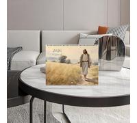 Calendar for Wall - 2026 Jesus Calendar,Wall Decoration Hangable Planner for Daily Planning Desk Workplace School Dorm Family Meeting Classroom