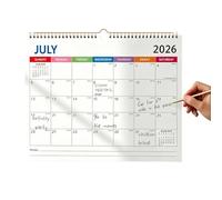 Calendar from 18 - July 2026 to December 2027 Diary From, Easy to View Planning Organizer, Practical Solution for Date Management | Home Office Studio Scol