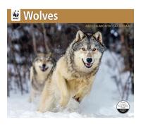 Calendar Ink, Wolves WWF 2025 Wall Calendar