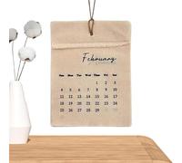 Calendar Planner 2025, Funny 2025 Wall Calendar, Full Year Canvas Family Planner, Unique Desktop, ative Ornaments Organisation and Planning Products for Home Nuggets