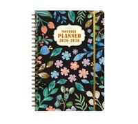 Calendar planner, 5-year planning appointment calendar with spiral binding - monthly planner for years 2026-2030 - for students in professional life and for work at the desk for