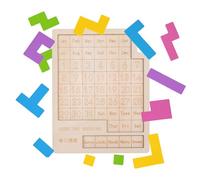 Calendar Puzzle Toy- Portable Calendar Puzzle Board Game | Wooden Interactive Fun | Puzzles To Challenge Day Of The Year | Interactive Logical Training For Commuting Bedroom Classroom Children