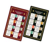 Calendar Stickers | 2 Pieces Weekly Adhesive Labels 2026 - Monthly Date Stickers for Planner with Adhesive Tabs - for New Year School Classroom Scrapbook Notebook Diary Family Man Student