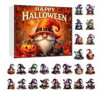 Calendario 'Avvento - Calendario Conto Alla Rovescia Halloween Con | Decorazione Spettrale Per La Casa Per Camini Alberi Di Natale Finestre Uffici Negozio Ingresso Festività