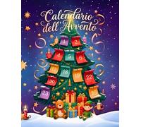 Calendario dell'avvento 2026: Libro a colori con storie illustrate per bambini - Idee regalo Natale