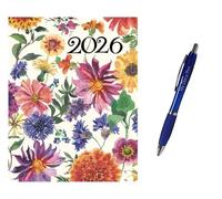 calendars Emma Bridgewater Garden Flowers Deluxe A5 Diary 2026 + EXCLUSIVE LIMITED EDITION PEN