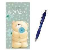 calendars Forever Friends Slim Diary 2026 + EXCLUSIVE LIMITED EDITION PEN