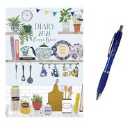 calendars Georgia Breeze A5 Diary 2026 + EXCLUSIVE LIMITED EDITION PEN