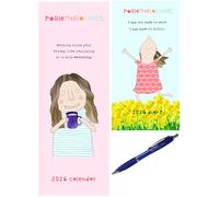 calendars Rosie Made A Thing Slim 2026 with Slim Diary 2026 + Exclusive Diary Pen