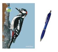 calendars RSPB A6 Diary 2026 + EXCLUSIVE LIMITED EDITION PEN