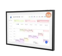 Calender 15.6" Digital Calendar, Wall Electronic Desk Calendar, Full HD 1920 * 1080P IPS Touchscreen Interactive Display for Family Meal Planner Support - Streamline Household Organization